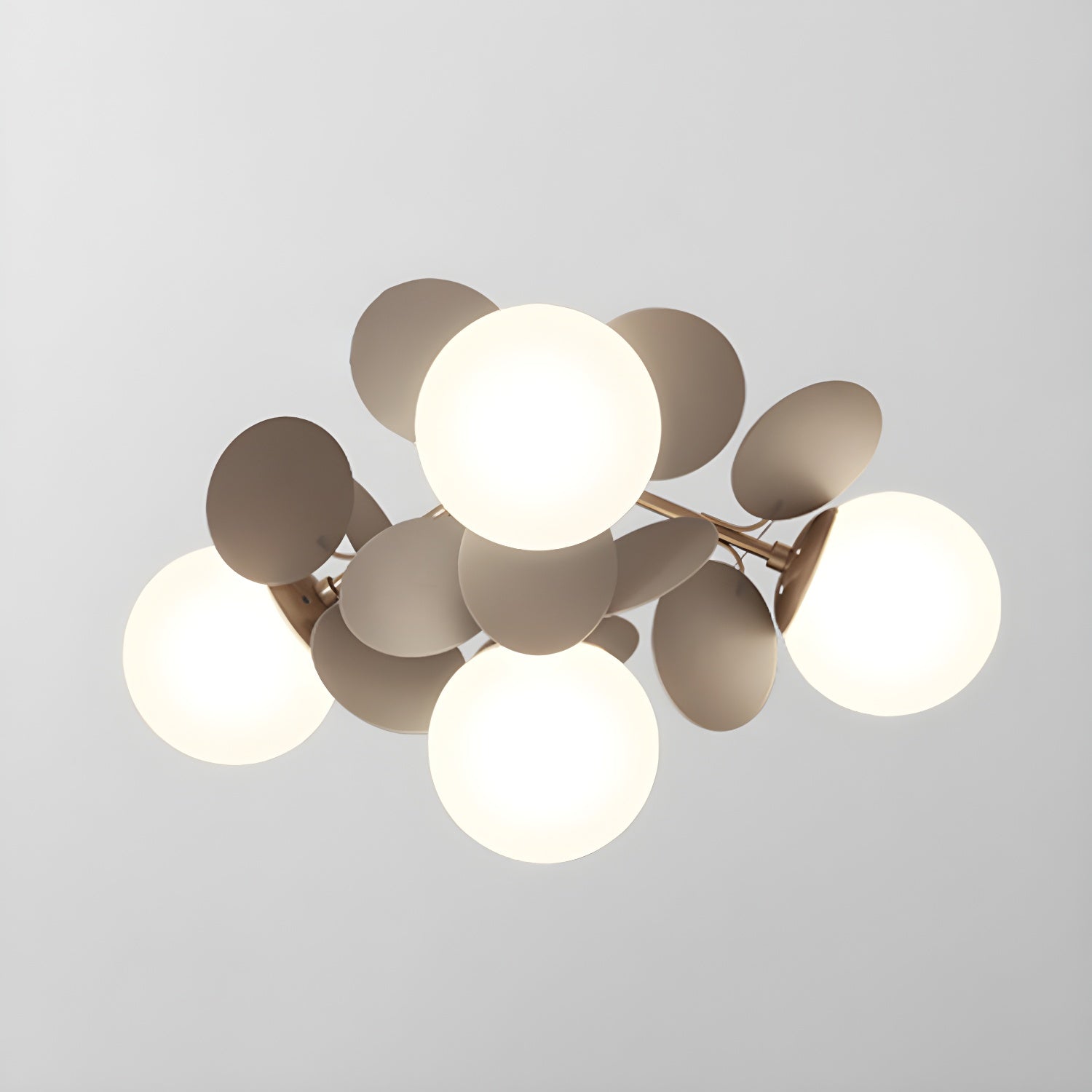 Circular Macaron Pendant Light Lighting Lobby