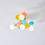 Circular Macaron Pendant Light Lighting Lobby