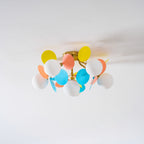 Circular Macaron Pendant Light Lighting Lobby