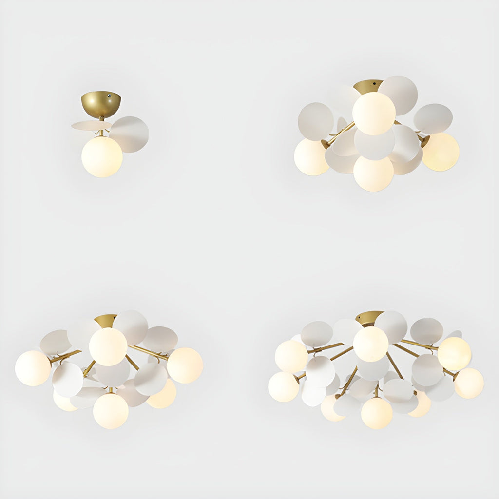 Circular Macaron Pendant Light Lighting Lobby