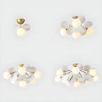 Circular Macaron Pendant Light Lighting Lobby