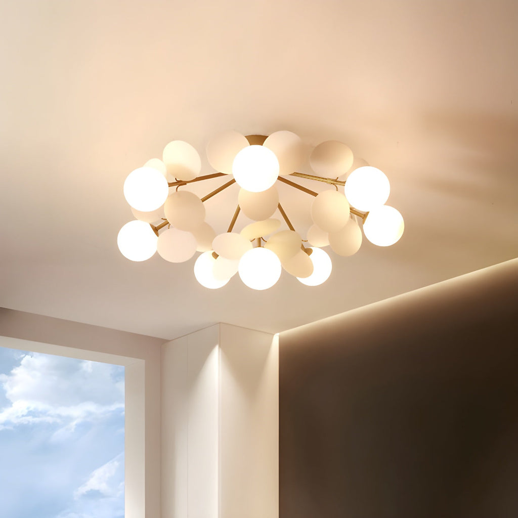 Circular Macaron Pendant Light Lighting Lobby