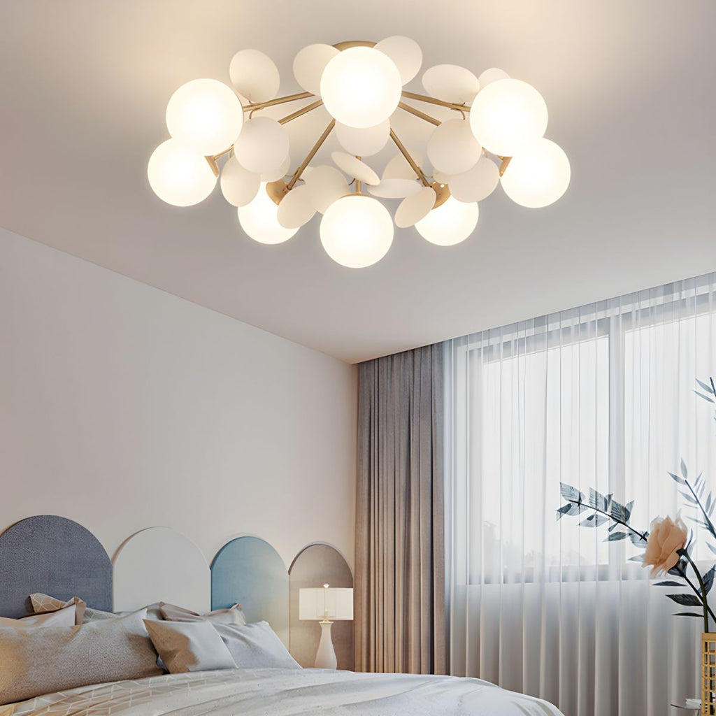 Circular Macaron Pendant Light Lighting Lobby