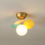 Circular Macaron Pendant Light Lighting Lobby