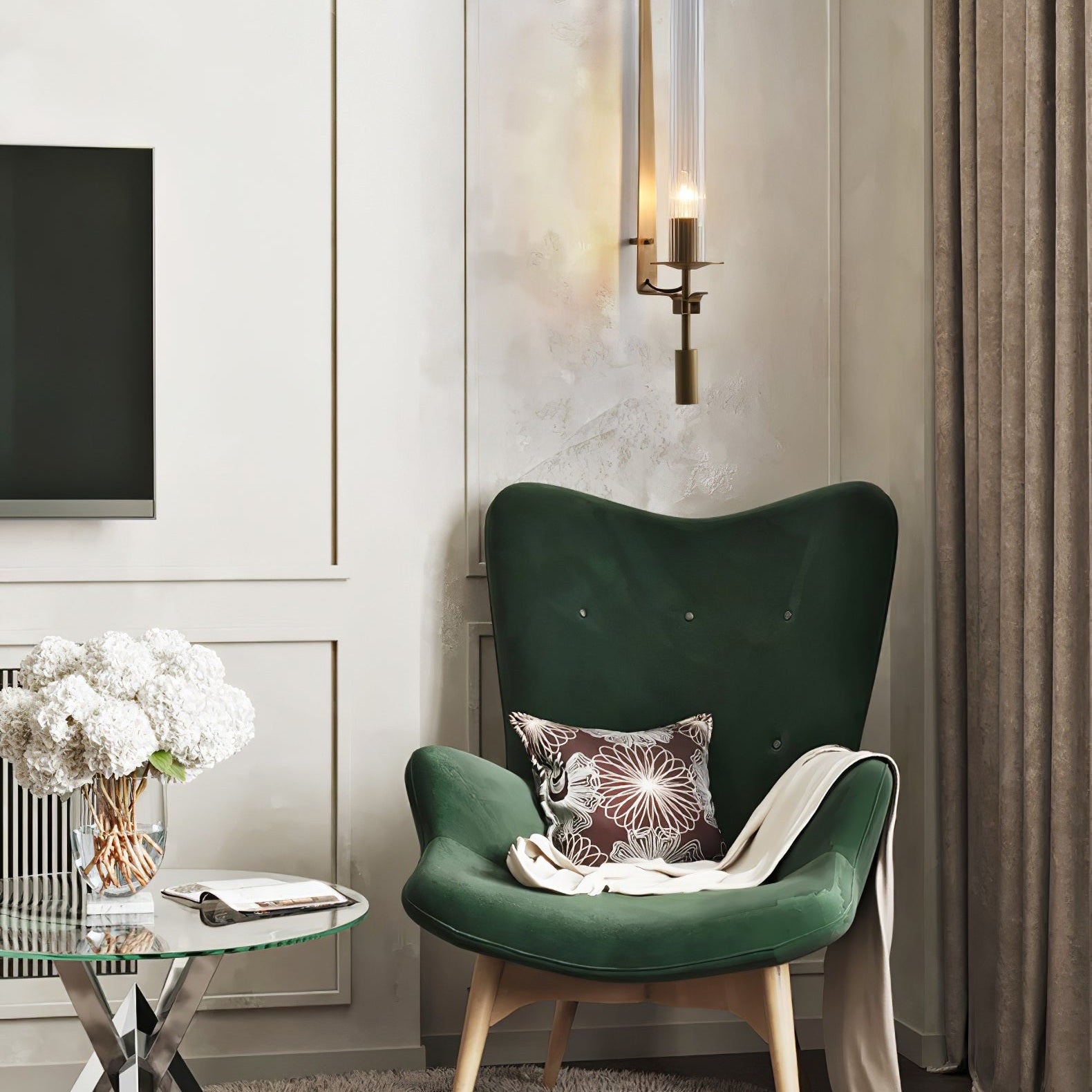 Classic French Wall Sconce Lighting Lobby