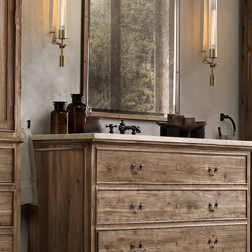 Classic French Wall Sconce Lighting Lobby