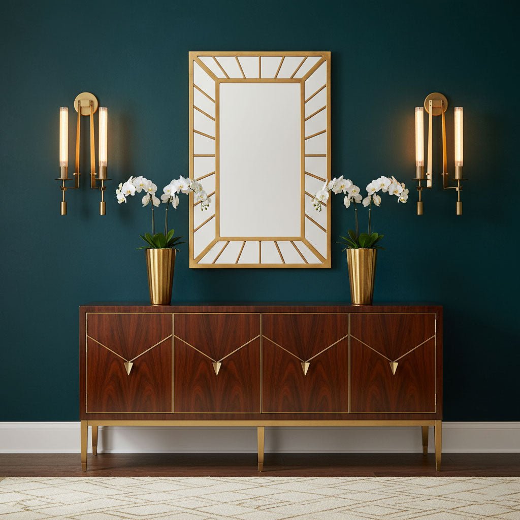 Classic French Wall Sconce Lighting Lobby