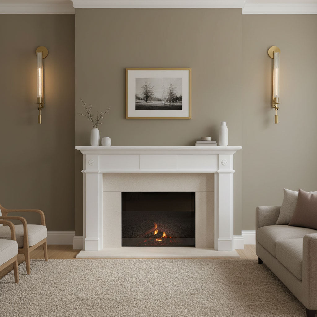 Classic French Wall Sconce Lighting Lobby