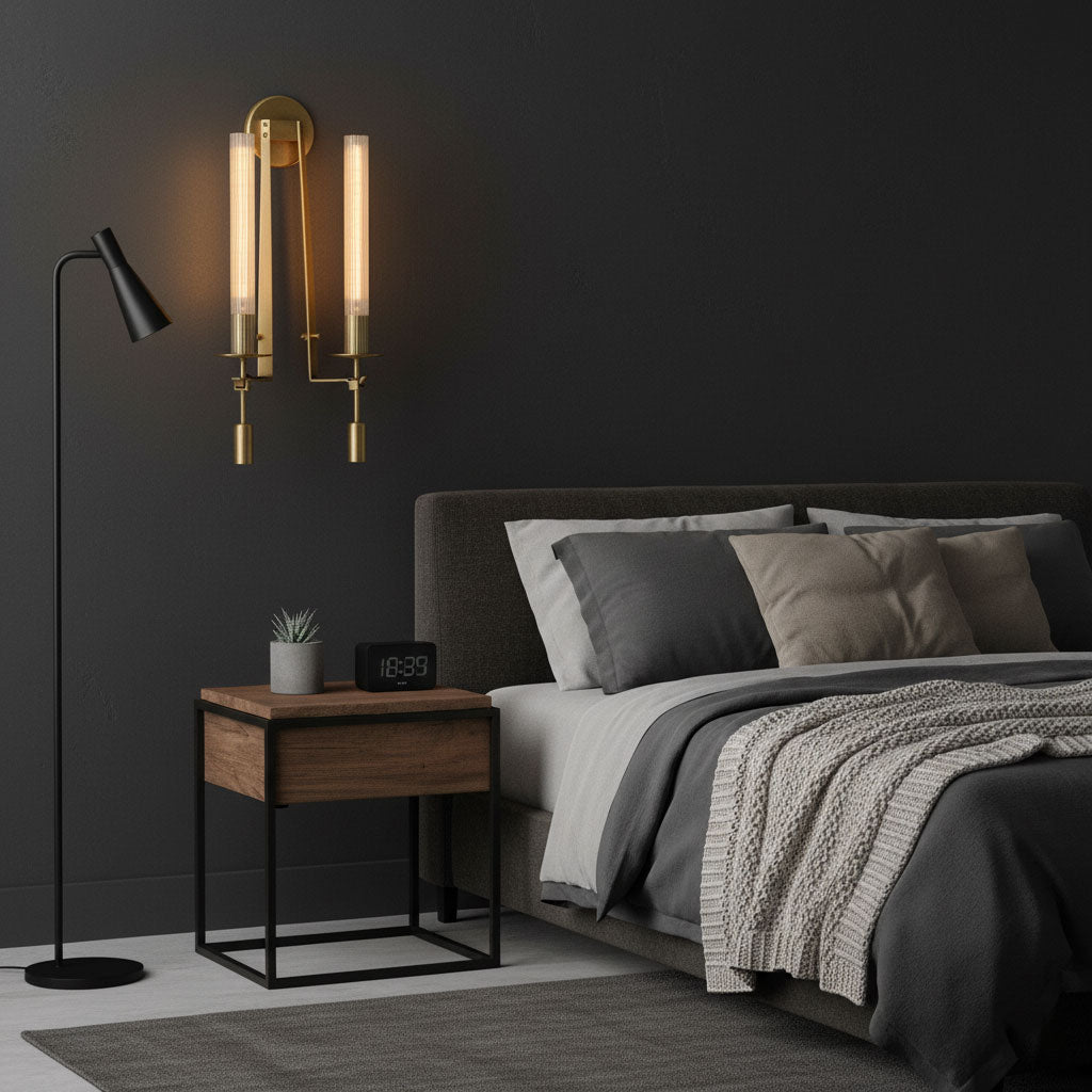 Classic French Wall Sconce Lighting Lobby