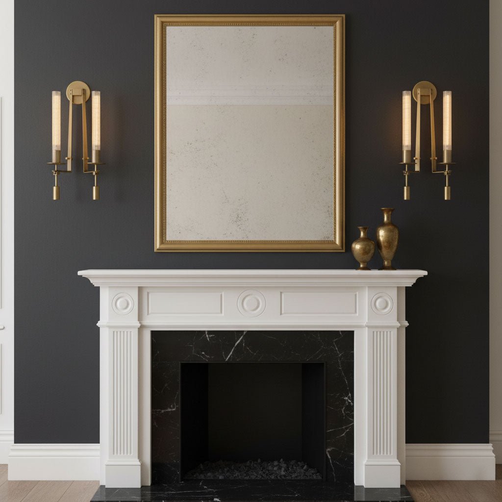 Classic French Wall Sconce Lighting Lobby