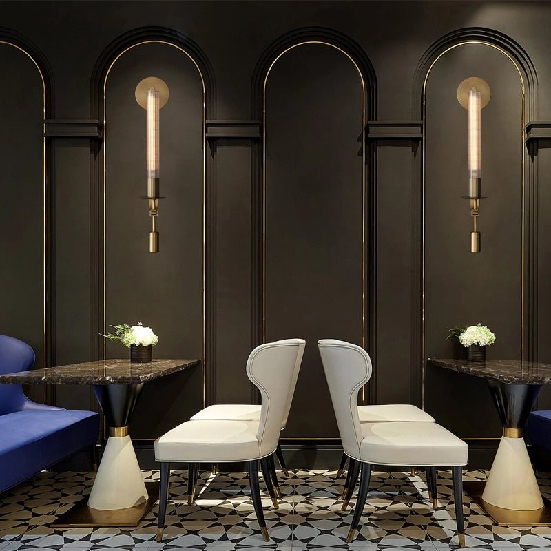 Classic French Wall Sconce Lighting Lobby