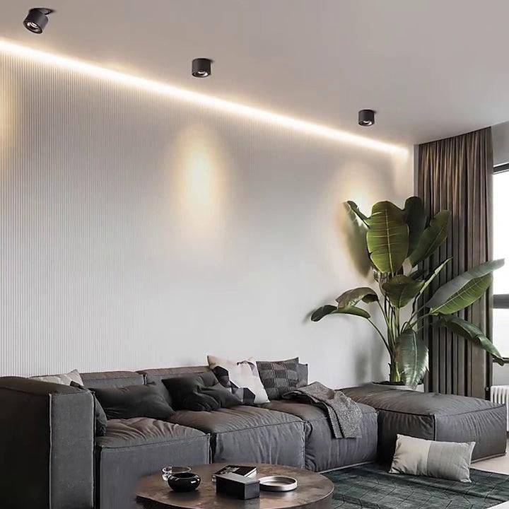 Contemporary Ember Ceiling LED Downlight Lighting Lobby