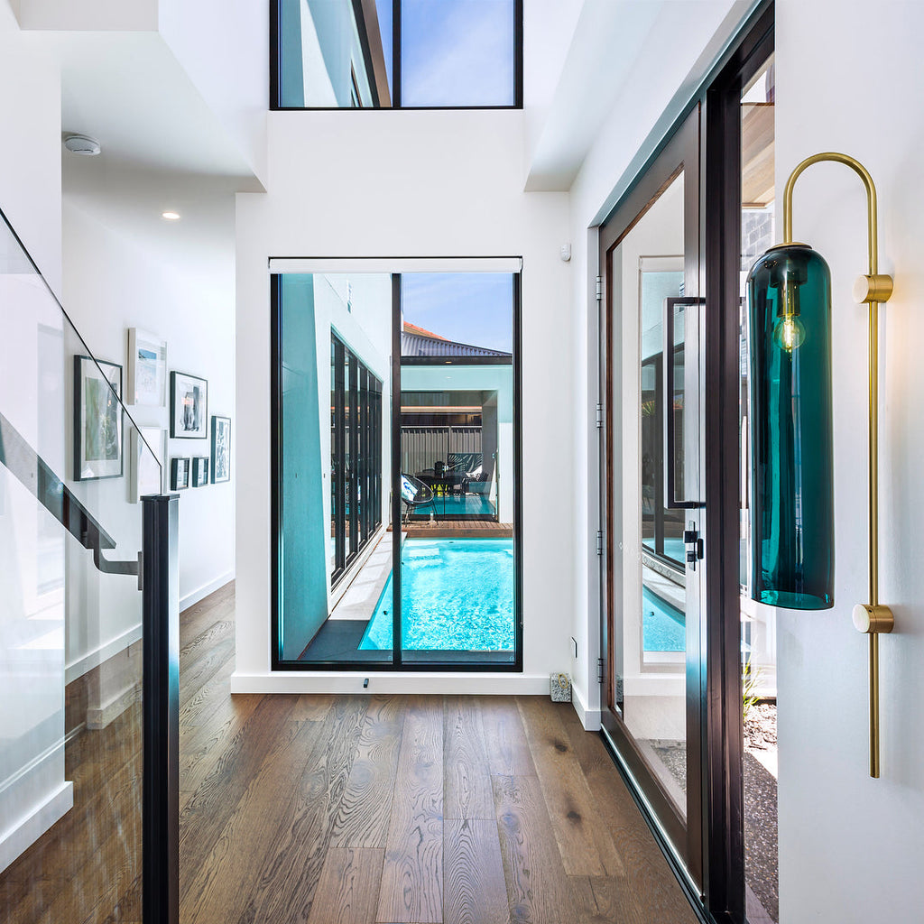Contemporary Glass Ceiling Light Lighting Lobby