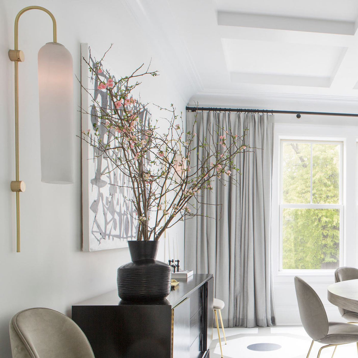 Contemporary Glass Ceiling Light Lighting Lobby