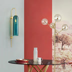 Contemporary Glass Ceiling Light Lighting Lobby