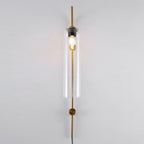 Contemporary Glass Plug-In Wall Sconce Lighting Lobby