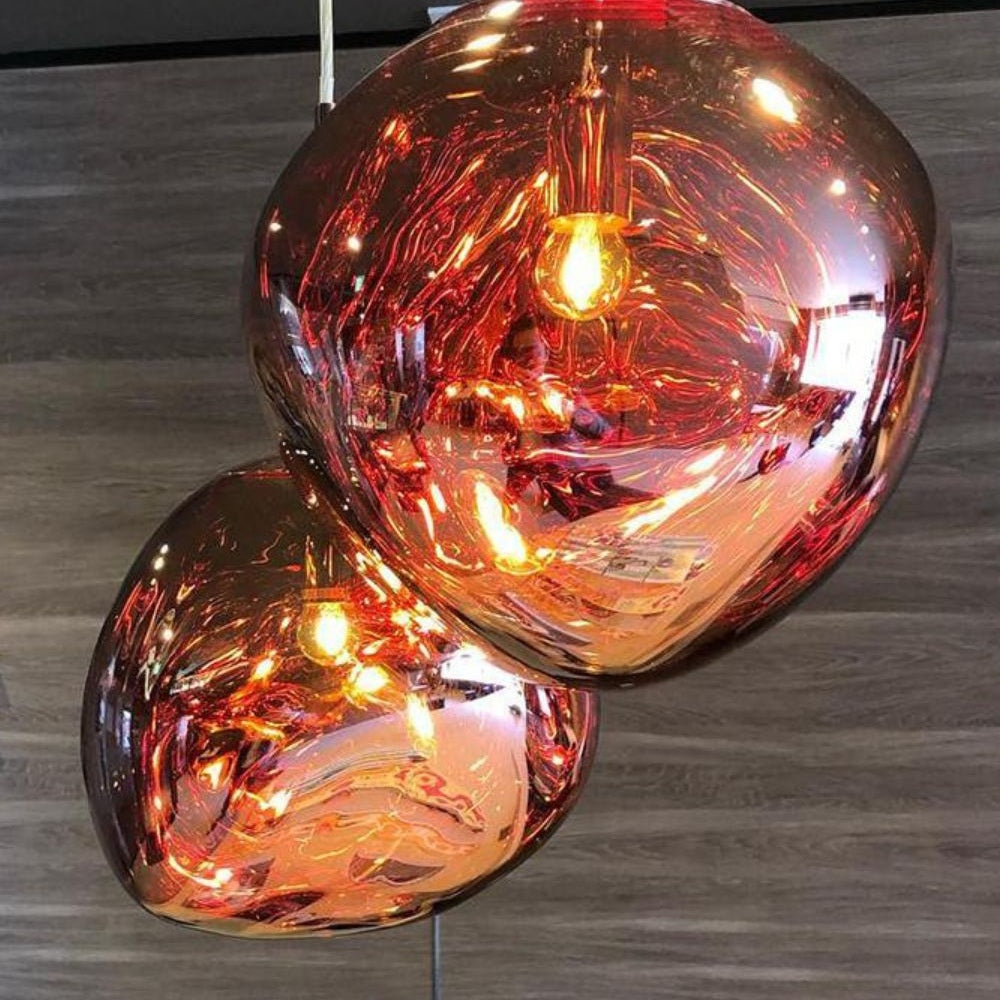Contemporary Lava Ceiling Suspension Lighting Lobby