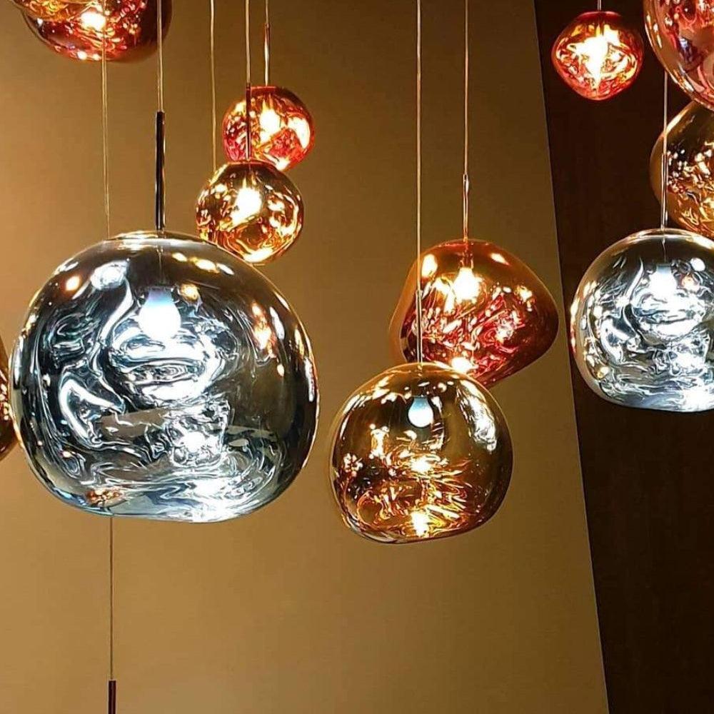 Contemporary Lava Ceiling Suspension Lighting Lobby