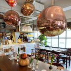 Contemporary Lava Ceiling Suspension Lighting Lobby