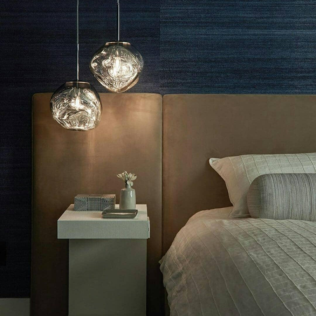 Contemporary Lava Ceiling Suspension Lighting Lobby