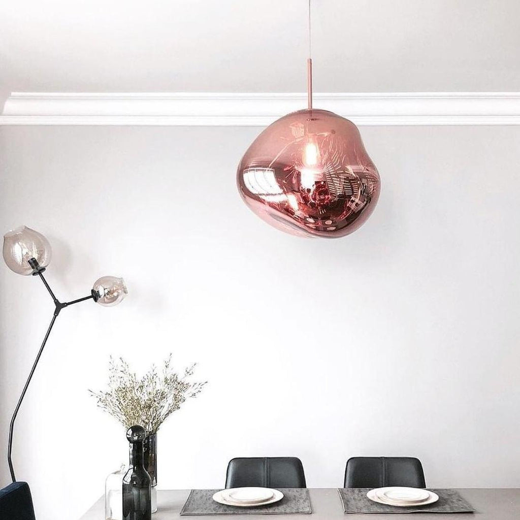 Contemporary Lava Ceiling Suspension Lighting Lobby