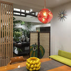 Contemporary Lava Ceiling Suspension Lighting Lobby