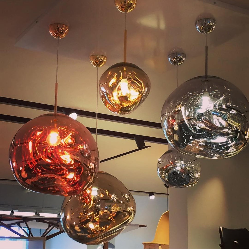 Contemporary Lava Ceiling Suspension Lighting Lobby
