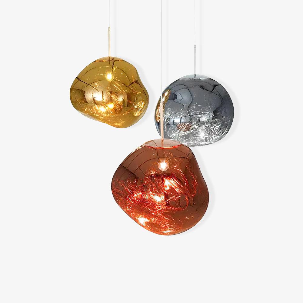 Contemporary Lava Ceiling Suspension Lighting Lobby