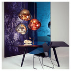 Contemporary Lava Ceiling Suspension Lighting Lobby