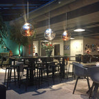 Contemporary Lava Ceiling Suspension Lighting Lobby