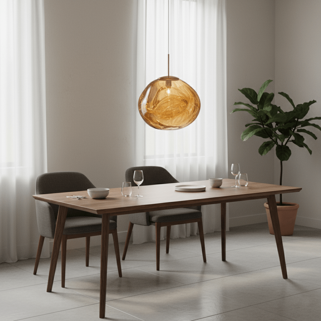 Contemporary Lava Ceiling Suspension Lighting Lobby