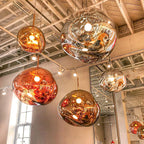 Contemporary Lava Ceiling Suspension Lighting Lobby