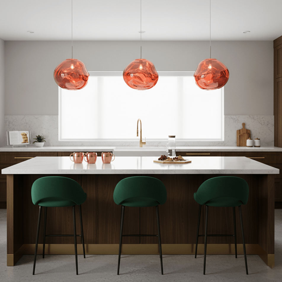 Contemporary Lava Ceiling Suspension Lighting Lobby