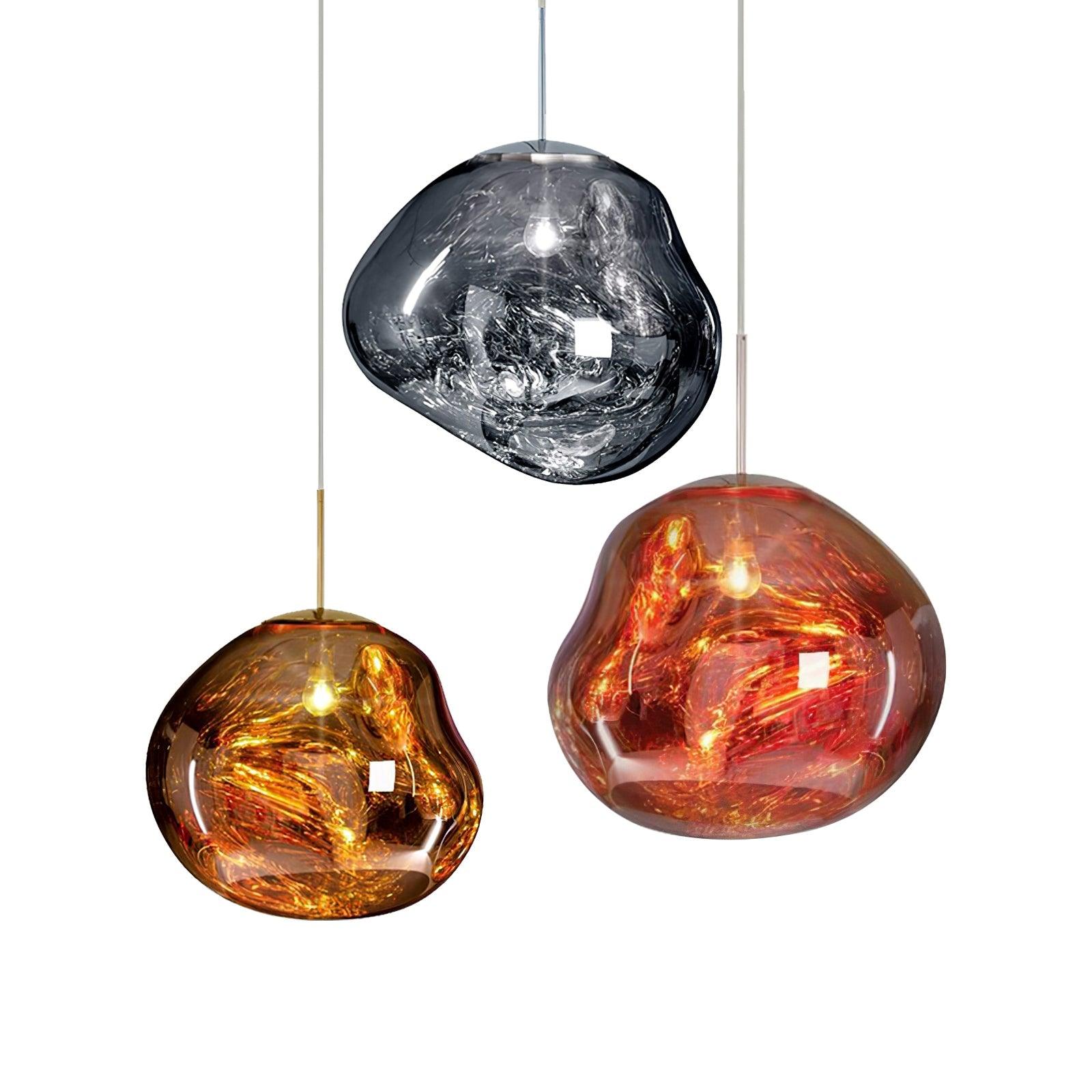 Contemporary Lava Ceiling Suspension Lighting Lobby