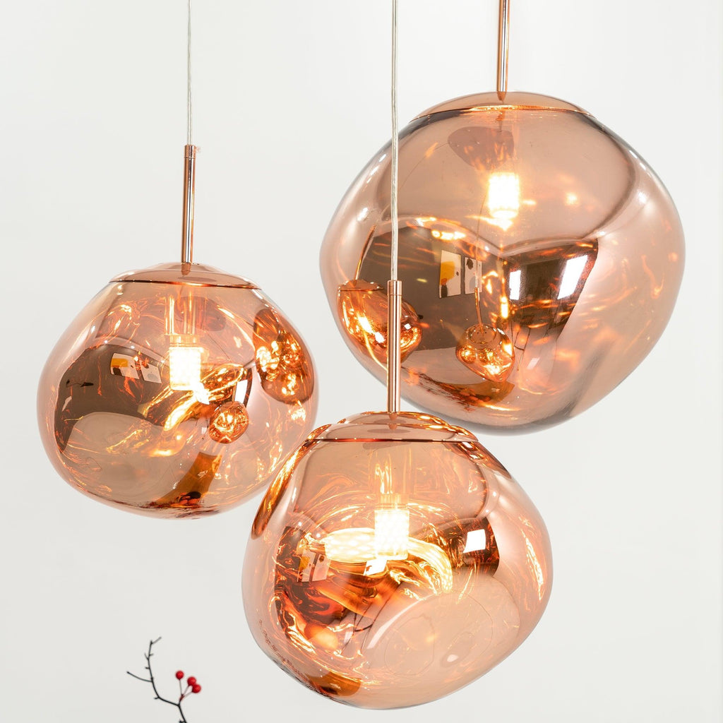 Contemporary Lava Ceiling Suspension Lighting Lobby