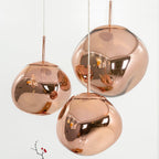 Contemporary Lava Ceiling Suspension Lighting Lobby