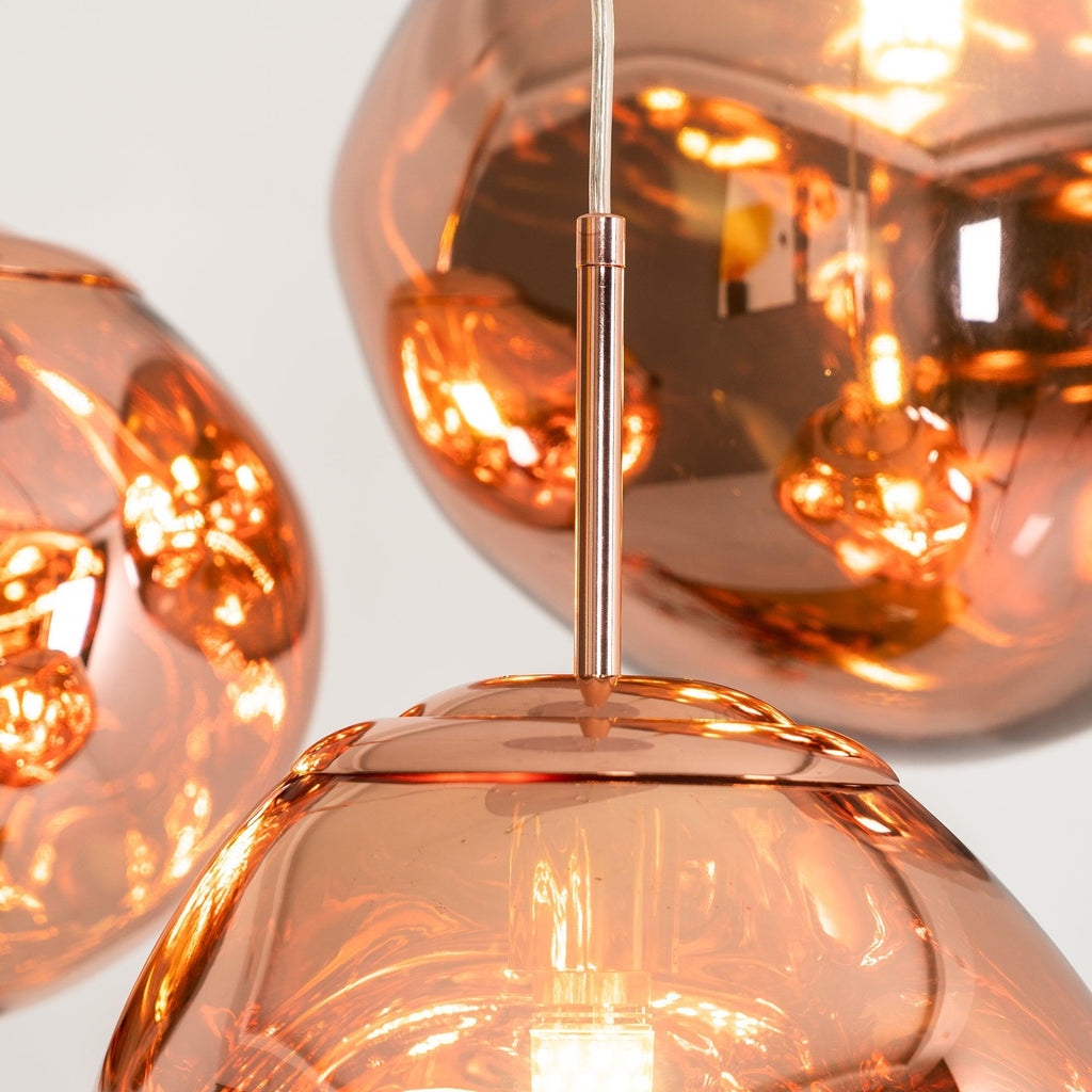 Contemporary Lava Ceiling Suspension Lighting Lobby