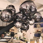Contemporary Lava Ceiling Suspension Lighting Lobby