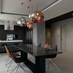 Contemporary Lava Ceiling Suspension Lighting Lobby
