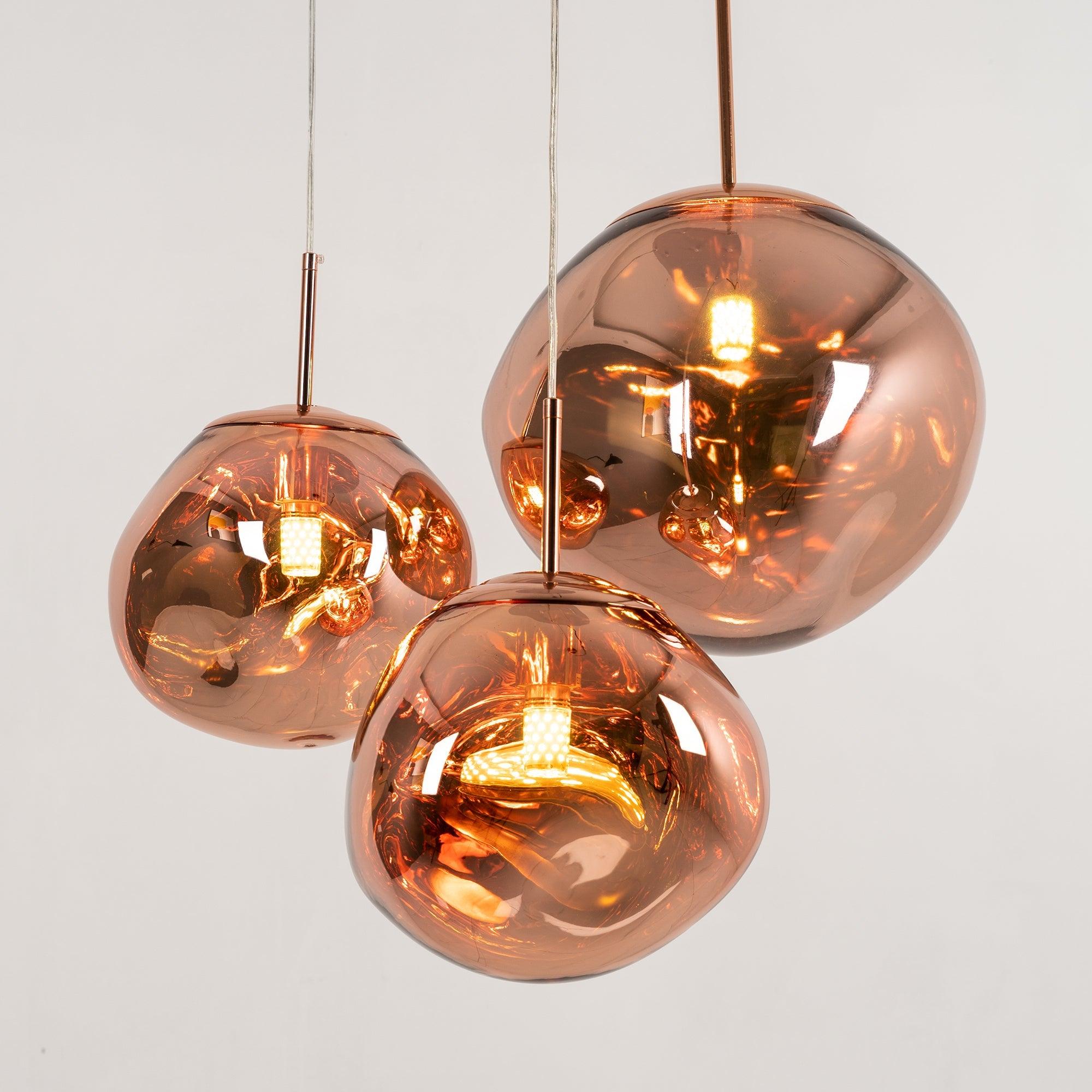 Contemporary Lava Ceiling Suspension Lighting Lobby