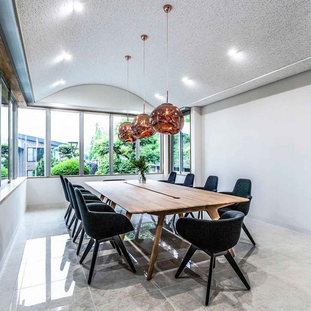 Contemporary Lava Ceiling Suspension Lighting Lobby