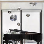 Contemporary Lava Ceiling Suspension Lighting Lobby