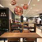 Contemporary Lava Ceiling Suspension Lighting Lobby