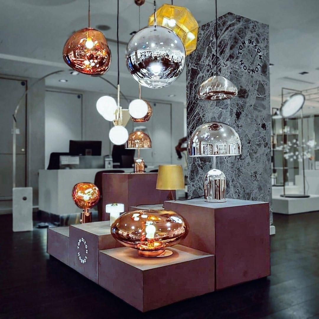 Contemporary Lava Ceiling Suspension Lighting Lobby