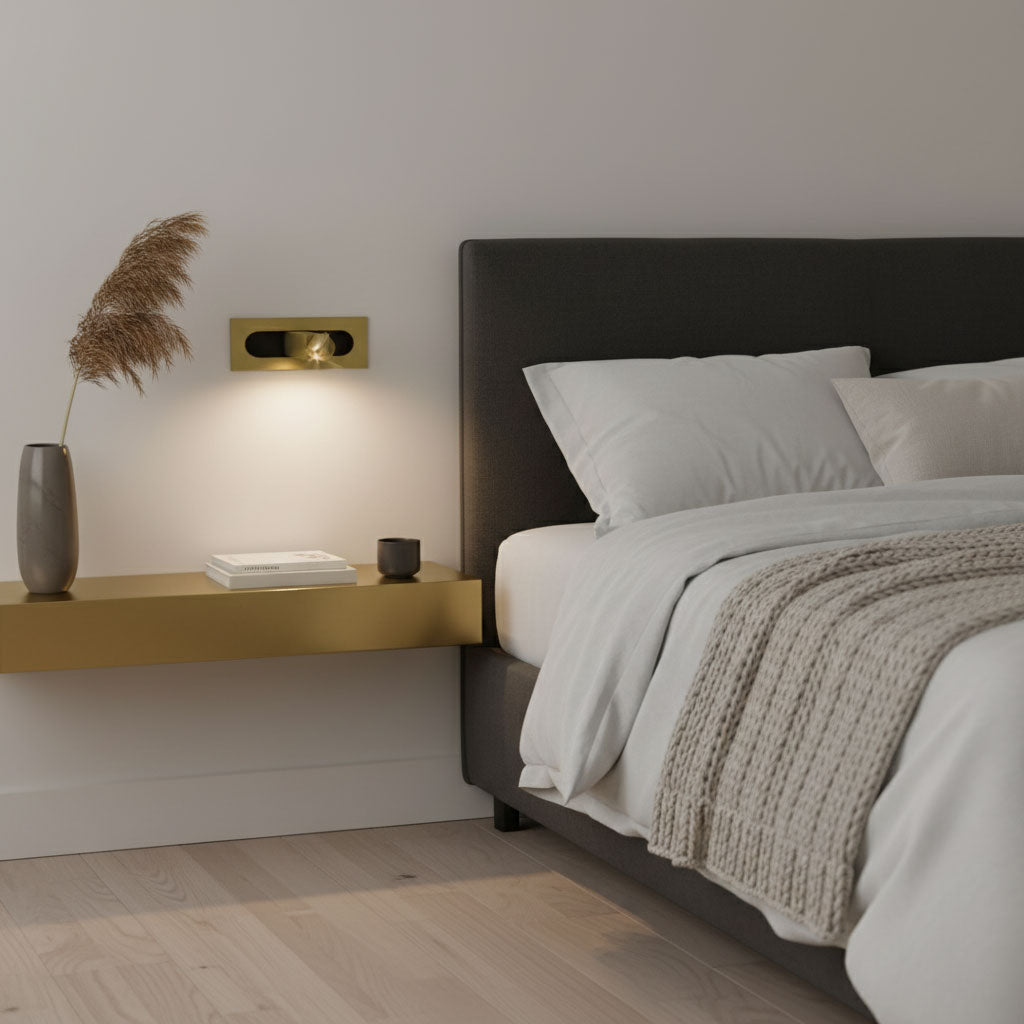 Contemporary LED Nightstand Reading Lamp Lighting Lobby