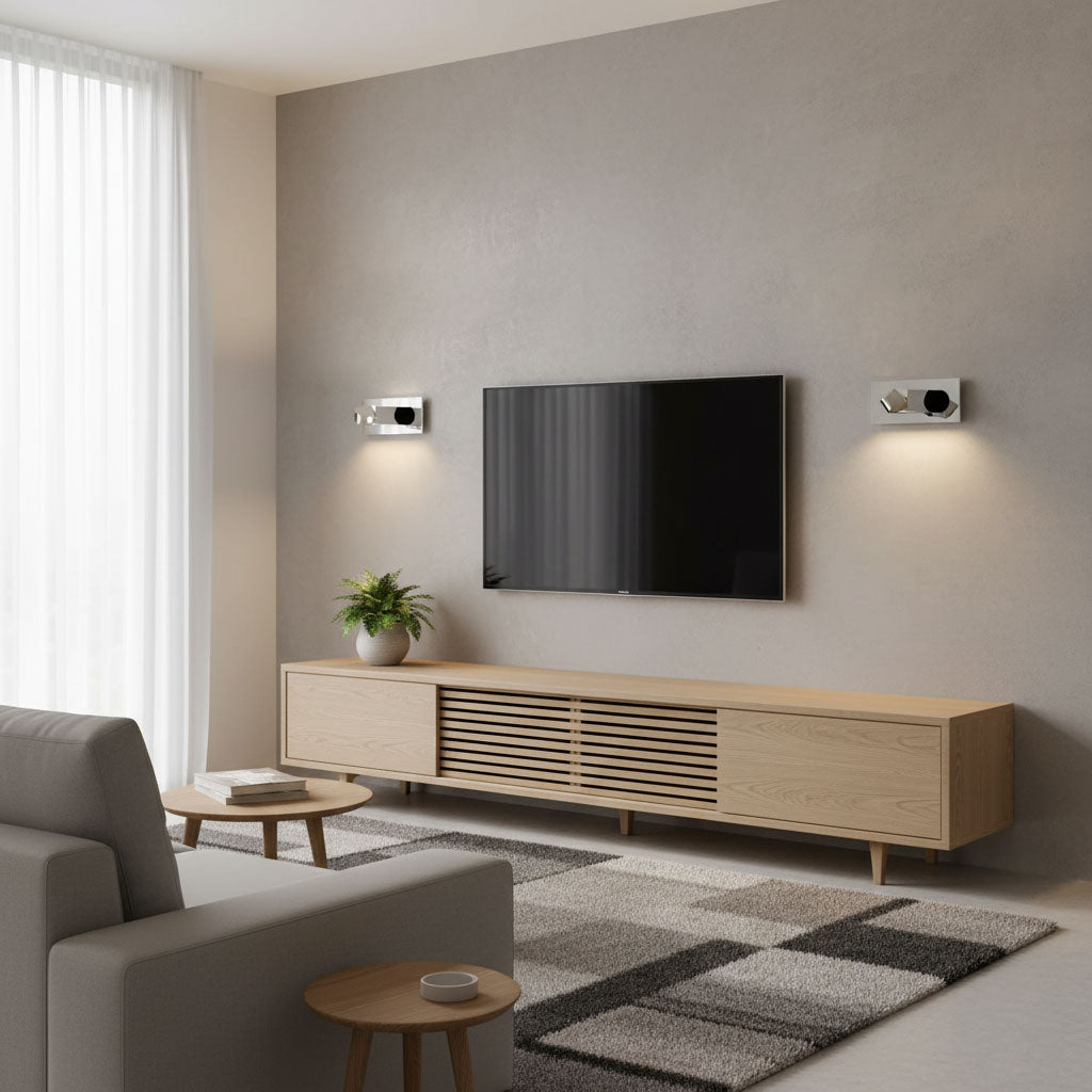 Contemporary LED Nightstand Reading Lamp Lighting Lobby