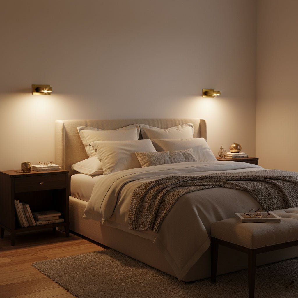 Contemporary LED Nightstand Reading Lamp Lighting Lobby