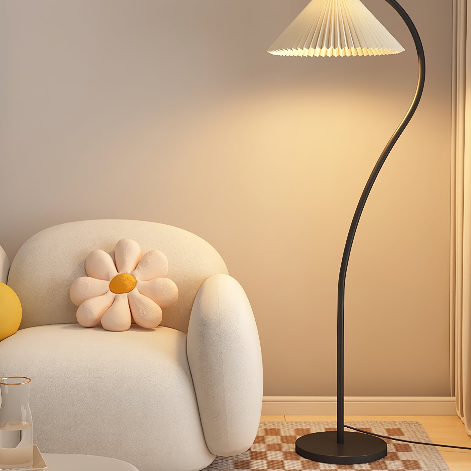 Crescini Folded Standing Light Lighting Lobby