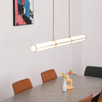Cylindrical Ceiling Suspension Lamp Lighting Lobby