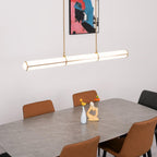 Cylindrical Ceiling Suspension Lamp Lighting Lobby